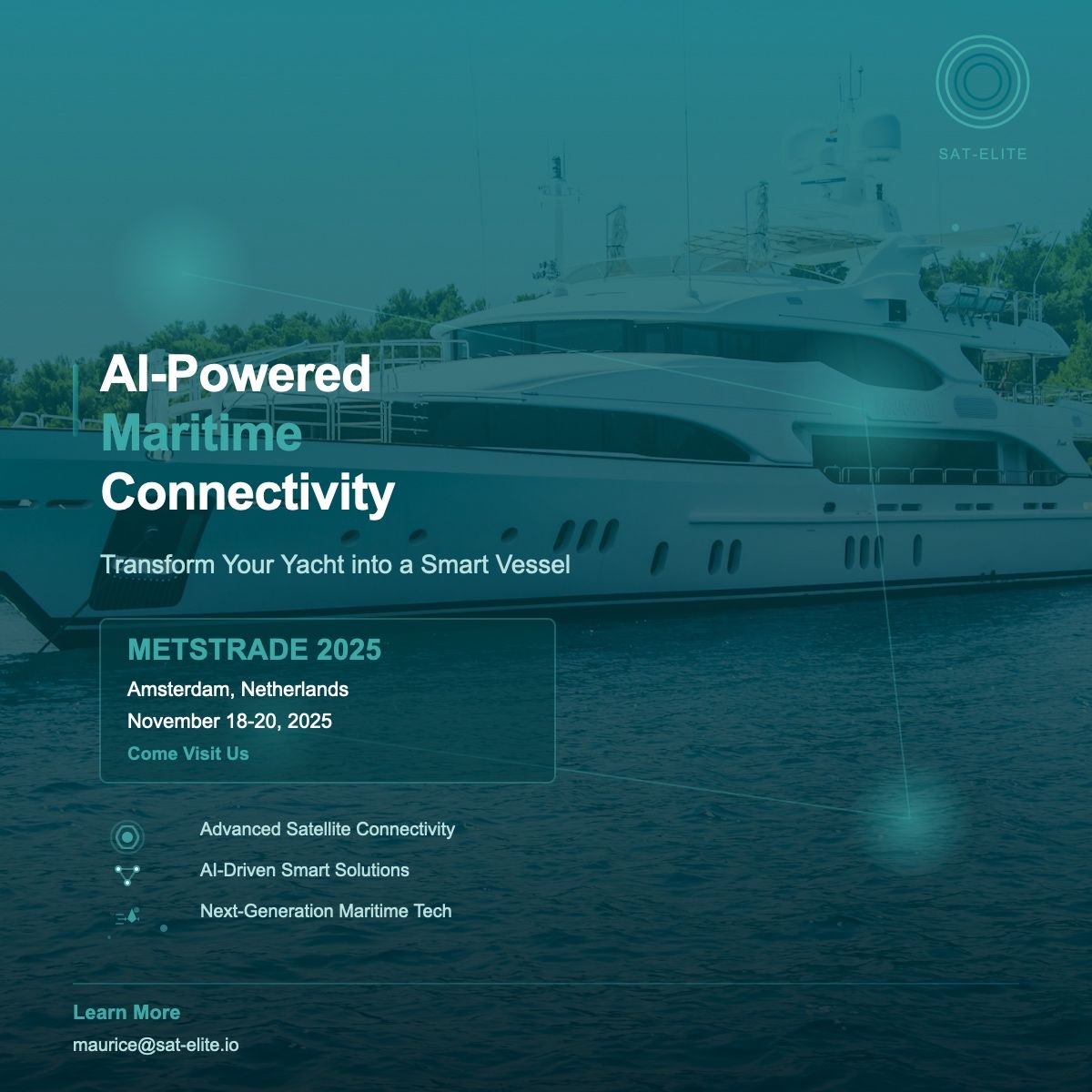 metstrade AI Powered Maritime Connectivity Event 2025