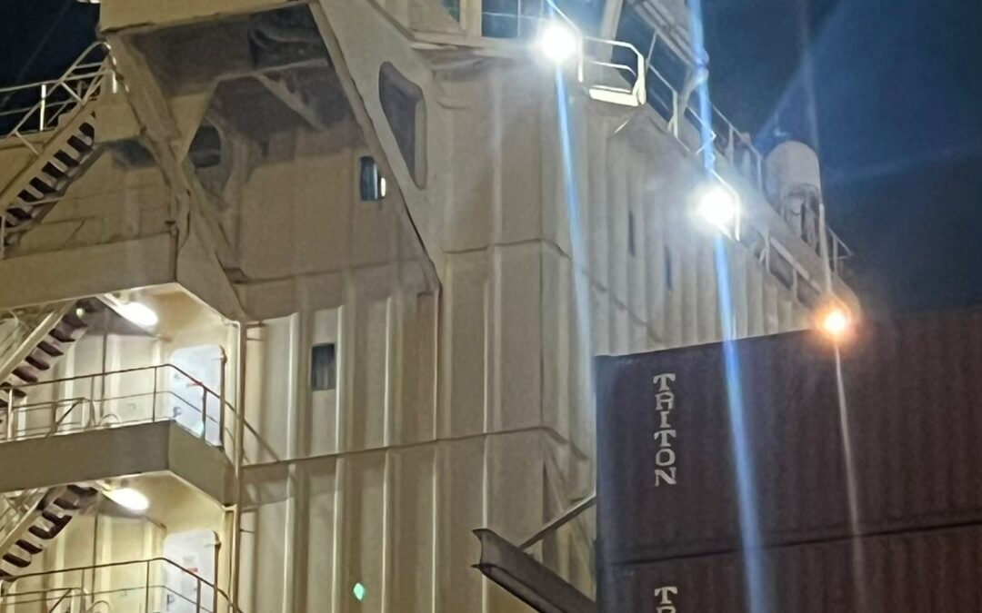 SAILOR XTR800 Dual VSAT Antenna Repair Completed in Rio Grande, Brazil